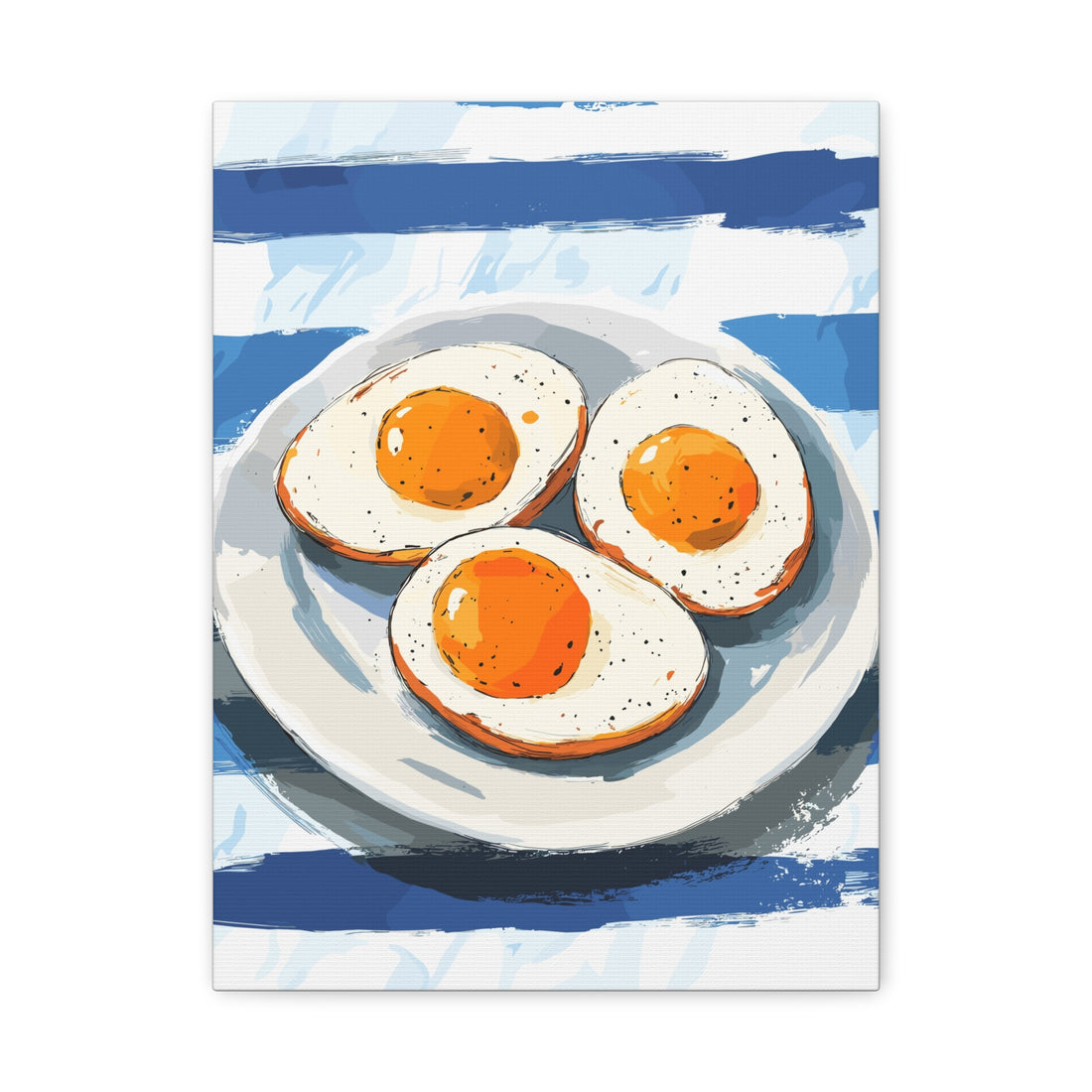 Fried Eggs - Canvas Print