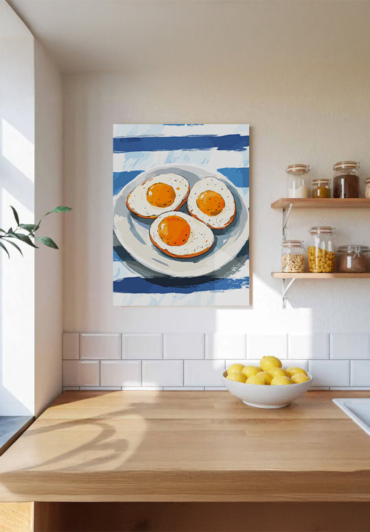 Fried Eggs - Canvas Print