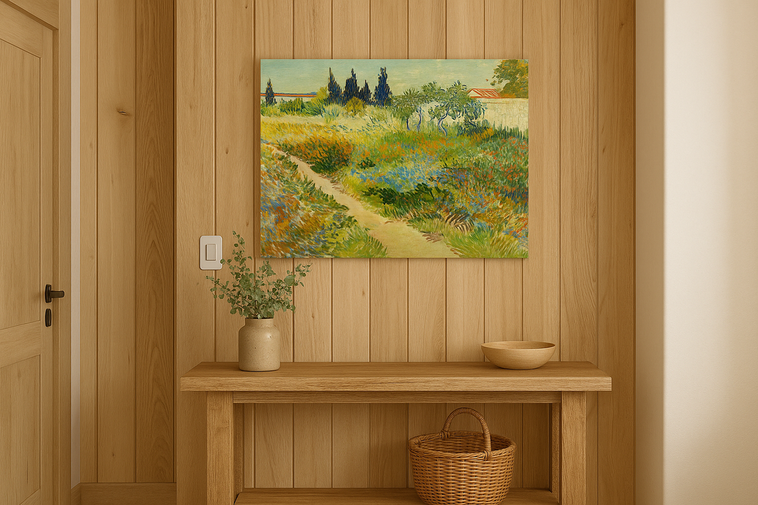 Garden at Arles - Van Gogh - Canvas Print
