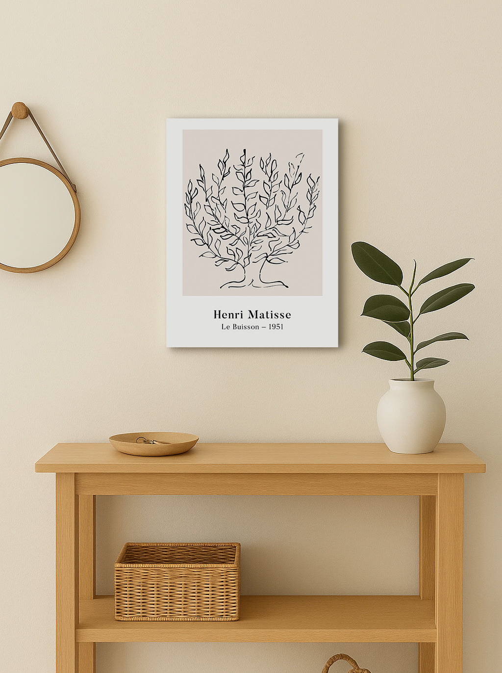 Matisse - The Plane Tree - Canvas Print