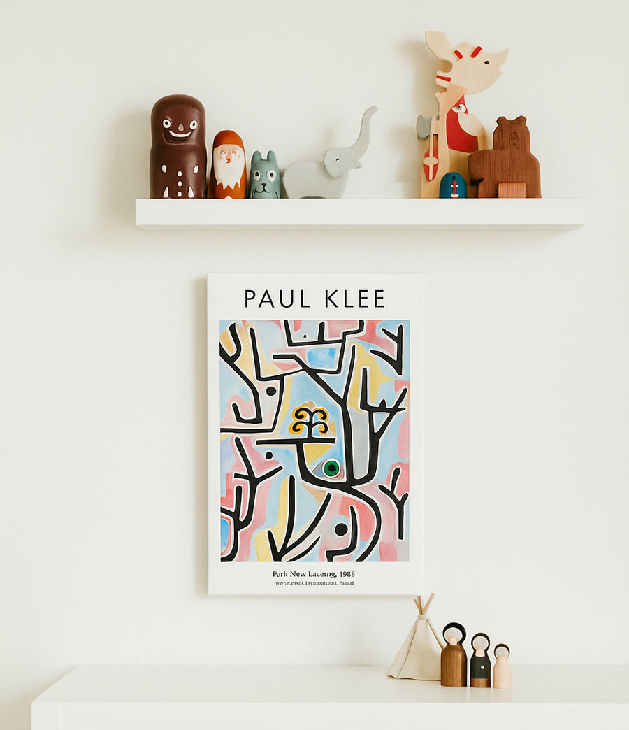 Paul Klee - Park Near Lucerne - Canvas Print