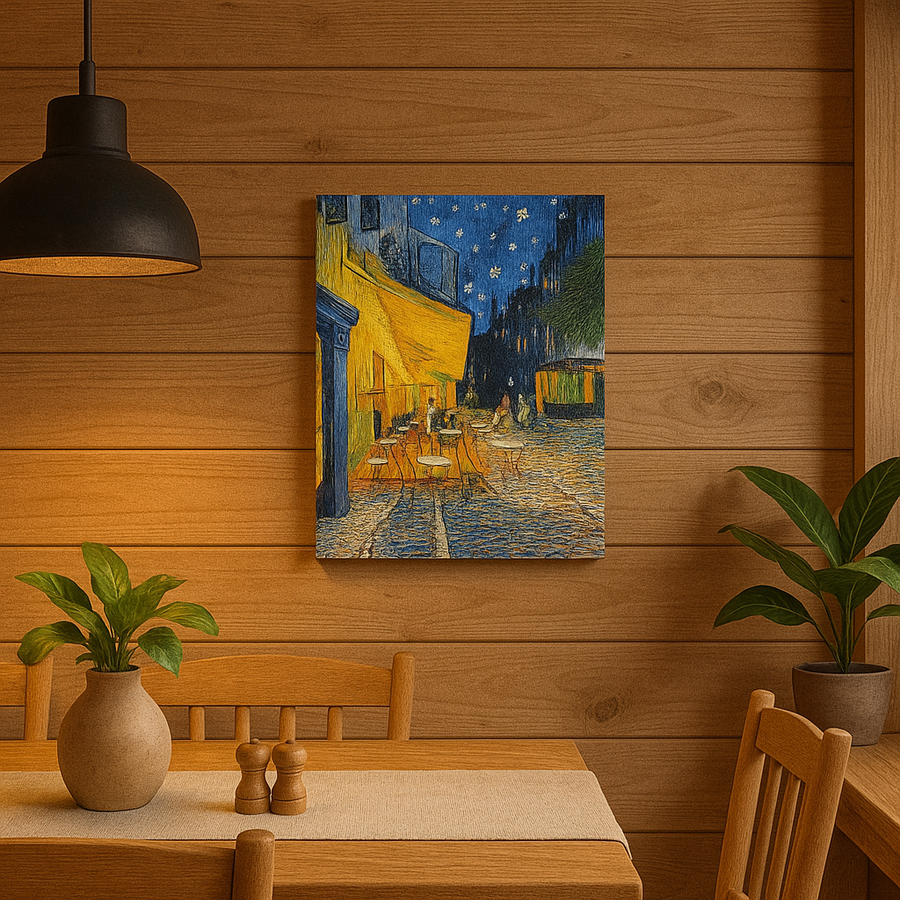 Terrace of a Café at Night - Van Gogh - Canvas Print