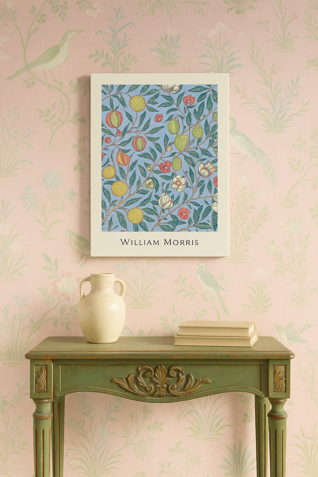 William Morris - Fruit or Pomegranate - Canvas Print
