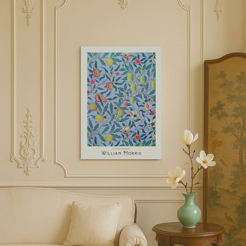 William Morris - Fruit or Pomegranate - Canvas Print