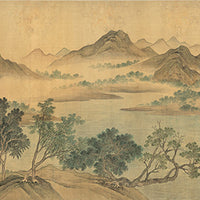 Lakes and Mountains in Spring - by Shouping Yun