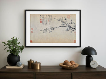 Plum Blossom Painting - by Mian Wang