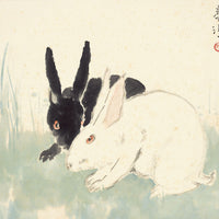 Rabbits - by Beihong Xu