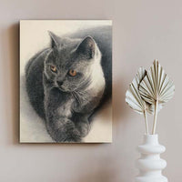 pencil drawing wall decor